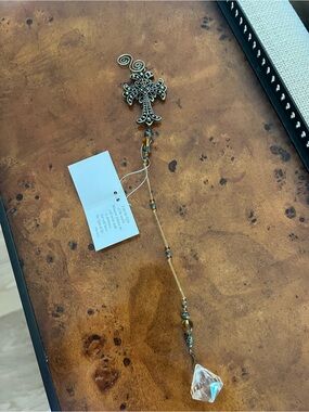 Heavenly Sun Catcher by Ganz with Amber and Gold Accents